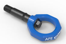 Cargar imagen en el visor de la galería, aFe Control Rear Tow Hook Blue 20-21 Toyota GR Supra (A90)