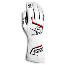 Cargar imagen en el visor de la galería, Sparco Gloves Arrow Kart 09 WHT/BLK