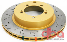 Cargar imagen en el visor de la galería, DBA 03-05 Evo 8/9 Rear Drilled &amp; Slotted 4000 Series Rotor