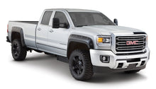 Cargar imagen en el visor de la galería, Bushwacker 15-18 GMC Sierra 2500 HD Boss Pocket Style Flares 4pc 78.8/97.6in Bed - Black