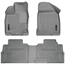Load image into Gallery viewer, Husky Liners 07-13 Ford Edge / 07-13 Lincoln MKX Weatherbeater Grey Front &amp; 2nd Seat Floor Liners
