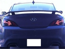 Cargar imagen en el visor de la galería, Spyder Hyundai Genesis 10-12 2Dr LED Tail Lights Black ALT-YD-HYGEN09-LED-BK