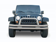 Cargar imagen en el visor de la galería, Rampage 1976-1983 Jeep CJ5 Double Tube Bumper Front - Stainless