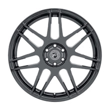 Cargar imagen en el visor de la galería, Forgestar F14 18x9 / 5x114.3 BP / ET35 / 6.4in BS Gloss Black Wheel