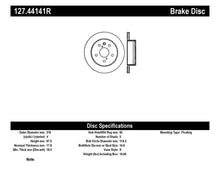 Cargar imagen en el visor de la galería, StopTech Power Slot 06-11 Lexus GS Series / 06-12 IS350 Rear Right Drilled &amp; Slotted Rotor