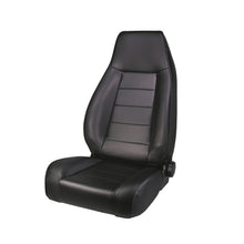 Cargar imagen en el visor de la galería, Rugged Ridge High-Back Front Seat Reclinable Black Denim 76-02 CJ&amp;W