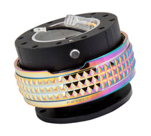 Cargar imagen en el visor de la galería, NRG Quick Release Kit - Pyramid Edition - Black Body / Neochrome Pyramid Ring