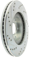 Cargar imagen en el visor de la galería, StopTech Select Sport Select Sport Nissan Slotted and Drilled Left Front Rotor