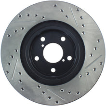 Cargar imagen en el visor de la galería, StopTech Slotted &amp; Drilled Sport Brake Rotor