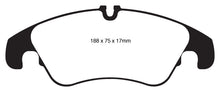 Cargar imagen en el visor de la galería, EBC 11 Audi A6 2.0 Turbo Redstuff Front Brake Pads