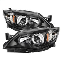 Cargar imagen en el visor de la galería, Xtune Subaru Impreza Wrx 08-14 Halogen Models Only Headlights Black HD-JH-SI08-AM-BK