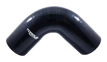 Cargar imagen en el visor de la galería, Torque Solution 90 Degree Silicone Elbow: 3 inch Black Universal