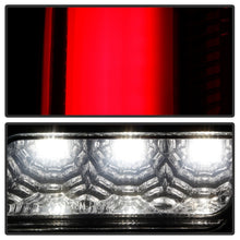 Load image into Gallery viewer, Spyder 10-12 Ford Mustang Light Bar Seq Turn Signal LED Tail Lights - Smoke ALT-YD-FM10-LED-SM