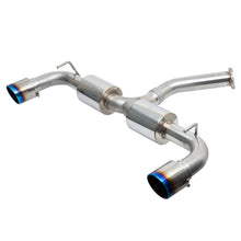 Cargar imagen en el visor de la galería, Injen 19-22 Hyundai Veloster N L4 2.0L Turbo Performance SS Axle Back Exhaust System - Burnt Ti Tips