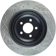 Cargar imagen en el visor de la galería, StopTech SportStop 06-09 Chrysler SRT-8 Rear Left Drilled &amp; Slotted Rotor