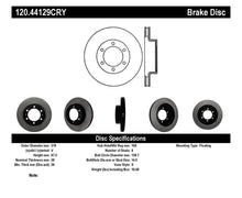 Cargar imagen en el visor de la galería, Stoptech 03-09 Toyota 4Runner / 05-14 Toyota FJ Cruiser Front Performance Cryo Brake Rotor