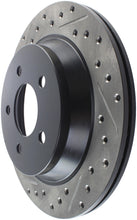 Cargar imagen en el visor de la galería, StopTech Slotted &amp; Drilled Sport Brake Rotor