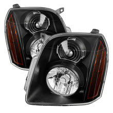 Cargar imagen en el visor de la galería, Xtune GMC Yukon/Yukon Xl 07-14 Crystal Headlights Black HD-JH-GMCY07-AM-BK