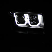 Cargar imagen en el visor de la galería, ANZO 2009-2014 Ford F-150 Projector Headlights w/ U-Bar Black