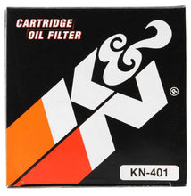 Cargar imagen en el visor de la galería, K&amp;N Honda / Kawasaki / Yamaha / Triumph 3in OD x .75ID x 2.210in H Oil Filter
