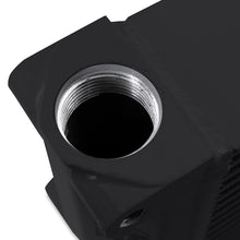 Load image into Gallery viewer, Mishimoto Heavy-Duty Oil Cooler - 10in. Same-Side Outlets - Black