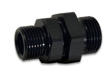 Cargar imagen en el visor de la galería, Vibrant -10AN to -8AN ORB Male to Male Union Adapter - Anodized Black