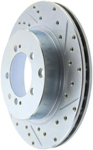 Cargar imagen en el visor de la galería, StopTech Select Sport Drilled &amp; Slotted Rotor - Front Right